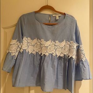 Forever 21 Blue Blouse